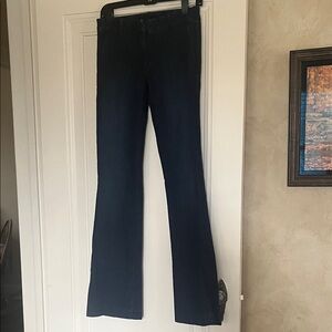 KUT from the Kloth Natalie Trouser Flare Jean Size 2 Dark Blue